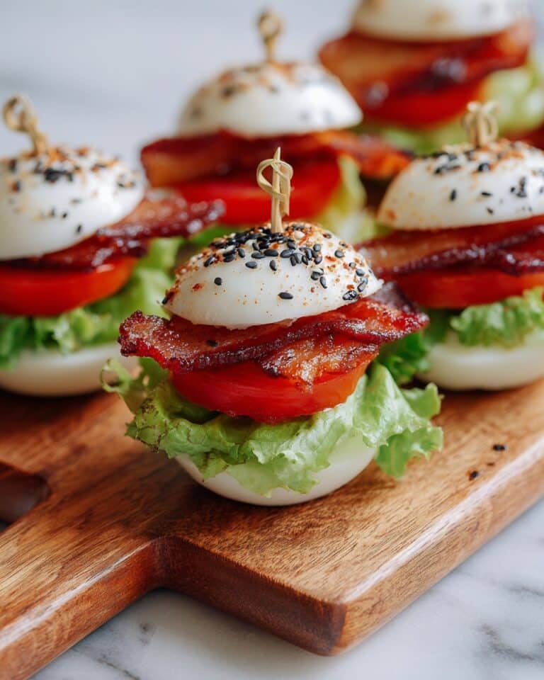 BLT Egg Sliders Recipe
