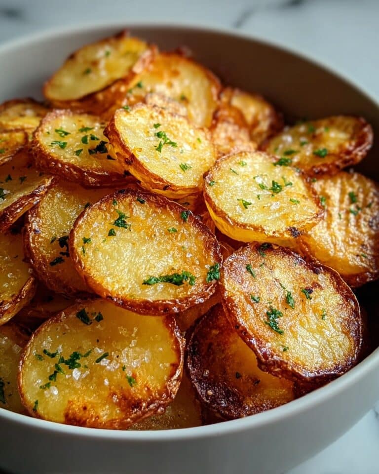 Crispy Sliced Potatoes Recipe