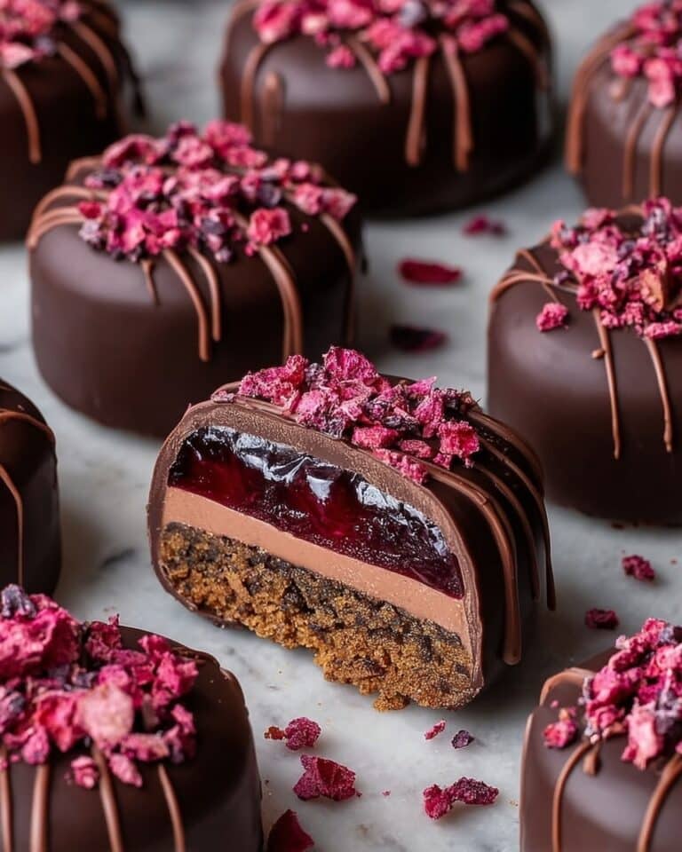 Ultimate Chocolate Enrobed Berry Gelee Delights Recipe