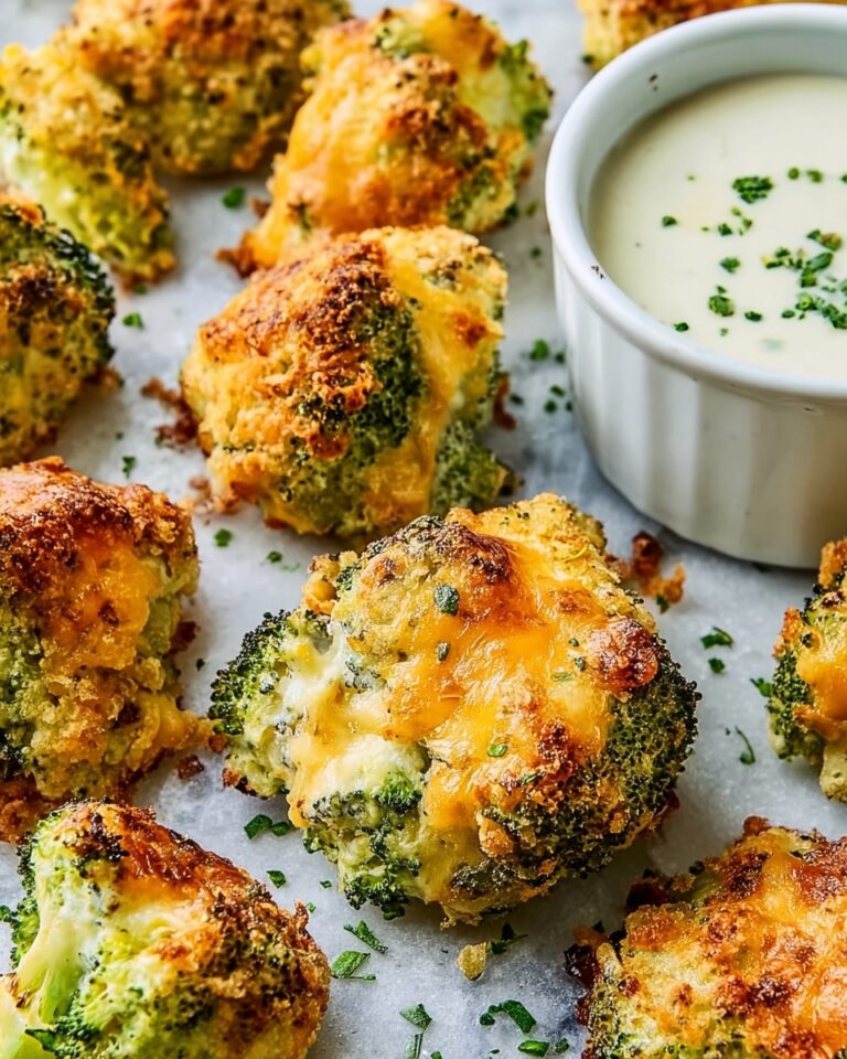 Air Fryer Broccoli Cheddar Poppers Recipe