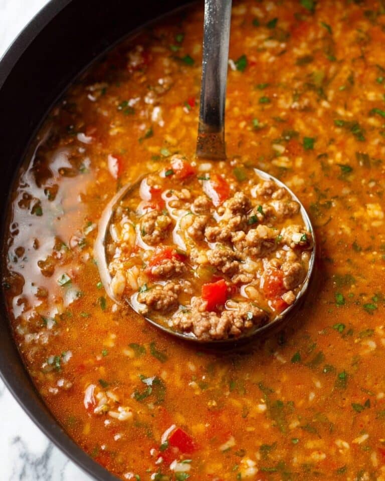 Easy Stuffed Pepper Soup Recipe