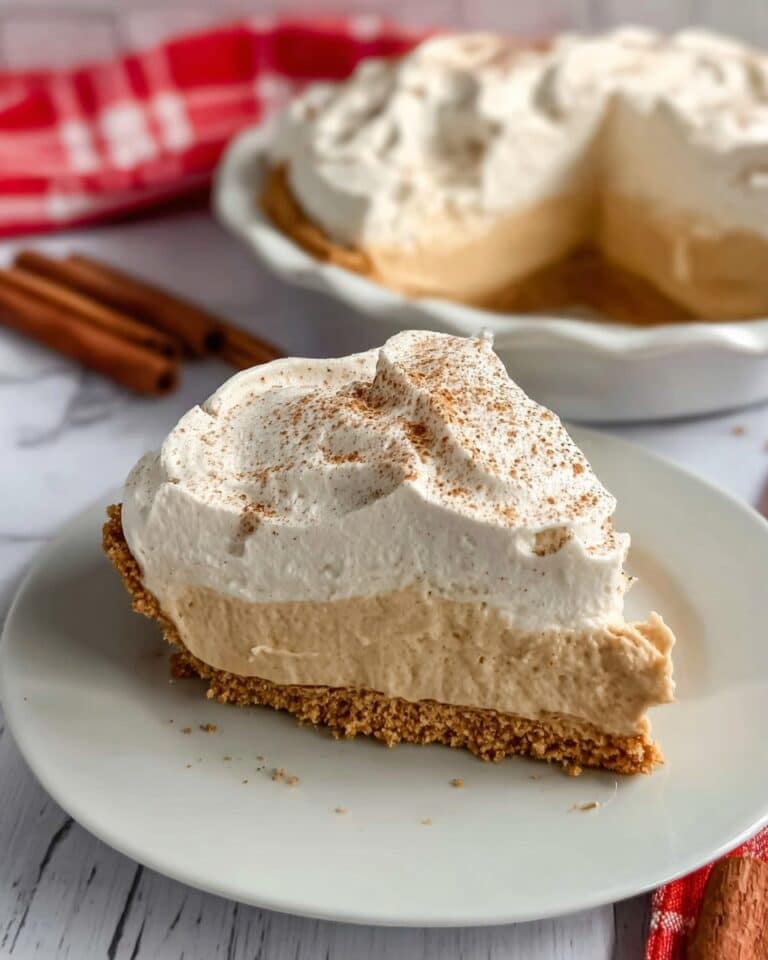 Easy No-Bake Pumpkin Cream Pie Recipe