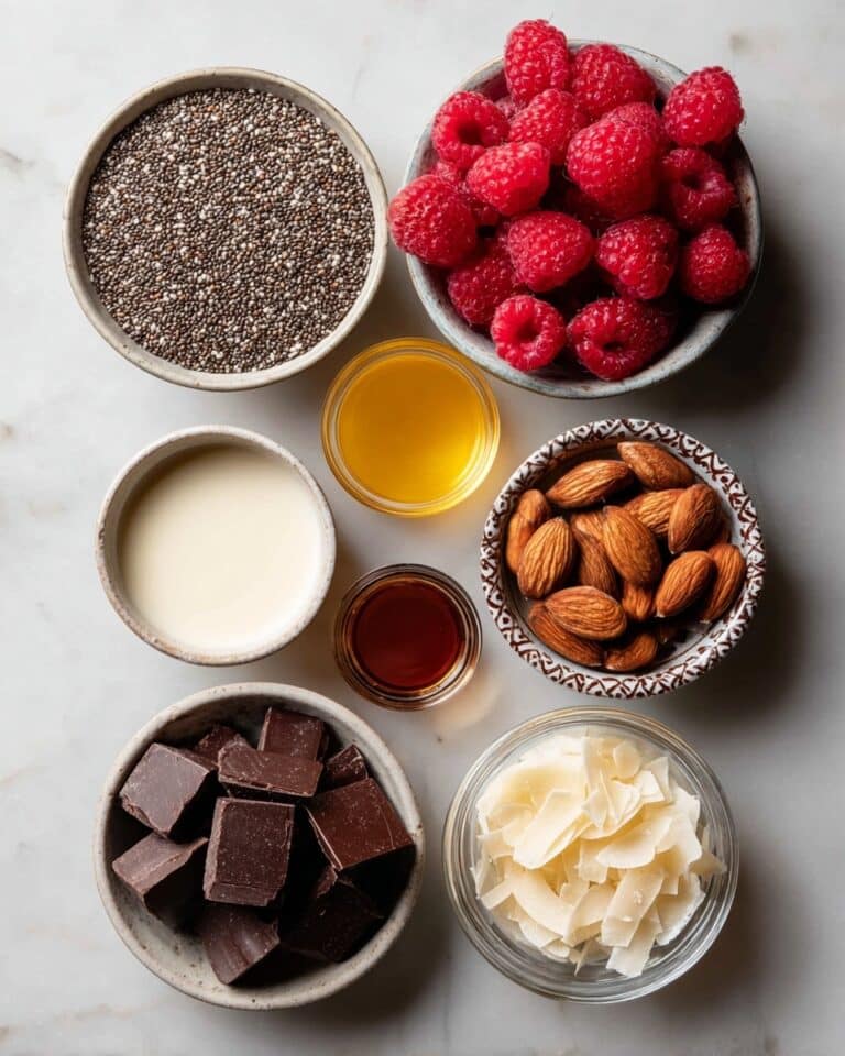 Magic Shell Raspberry Chia Pudding Snack Bowls Recipe