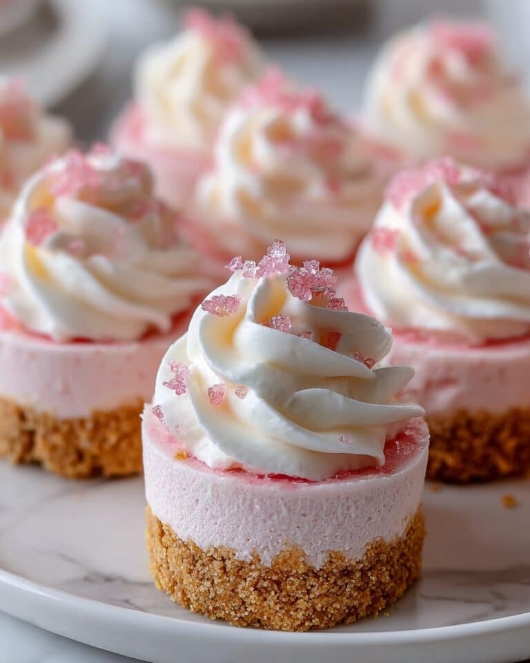 No-Bake Pink Velvet Cheesecake Bites Recipe
