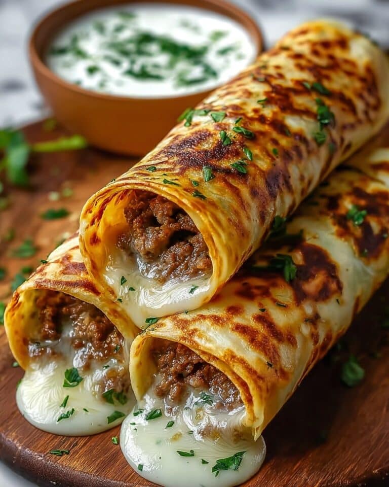 Crispy French Dip Tortilla Roll-Ups Recipe