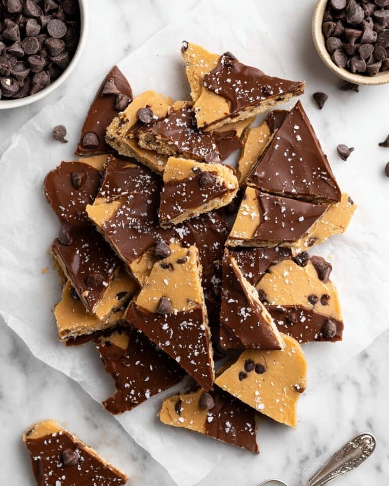 Healthy Cookie Dough Bark Recipe
