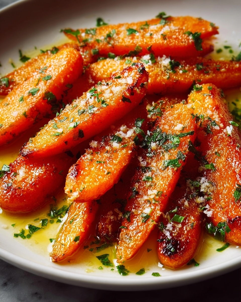 A round white plate on a white marbled surface holds a pile of golden-brown roasted sweet potato slices with a crispy breadcrumb topping sprinkled with green fresh herbs. The sweet potatoes have a slightly charred texture on top, creating a mix of orange and dark brown colors. Around the edge of the plate, there is a swirl of creamy white sauce with green flecks, drizzled with a small amount of golden olive oil and a sprinkle of black pepper. The dish looks warm and fresh with contrasting colors of orange, brown, green, and white. photo taken with an iphone --ar 4:5 --v 7