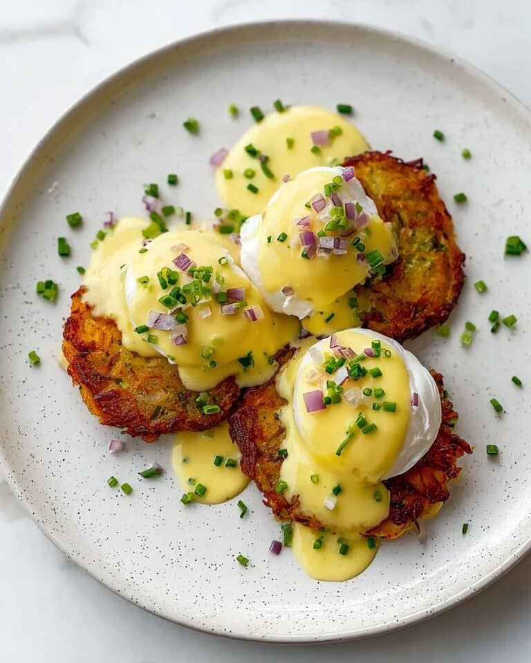 Easy Latke Eggs Benedict Recipe