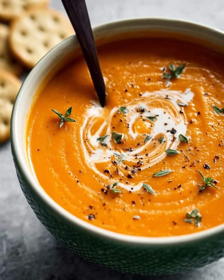 Instant Pot Carrot Ginger Soup Recipe