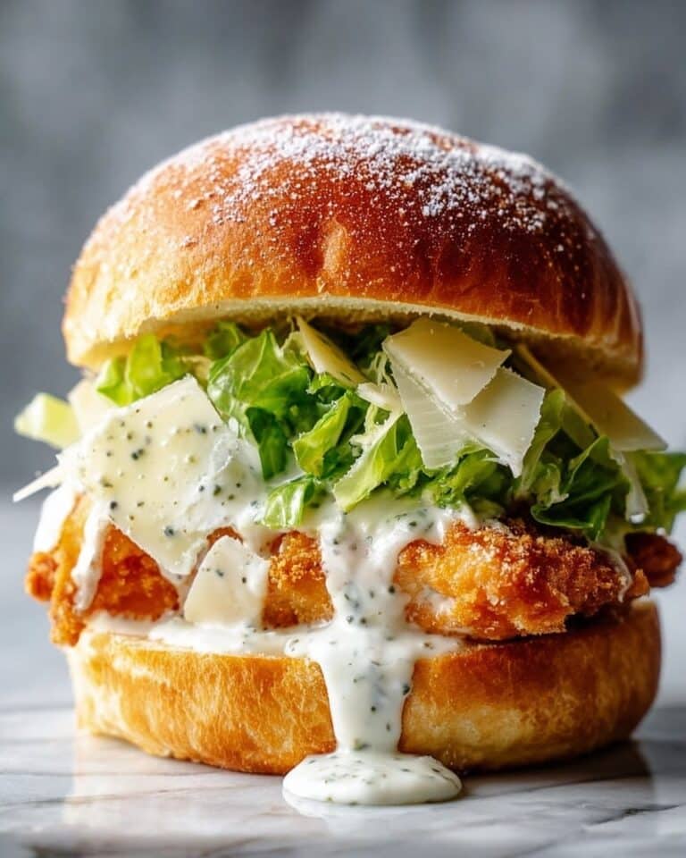 Crispy Chicken Caesar Sandwich Recipe