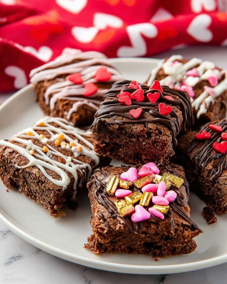 Valentine Brownie Bites Recipe