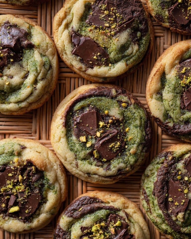 Pistachio Cream Chocolate Chip Cookies Recipe