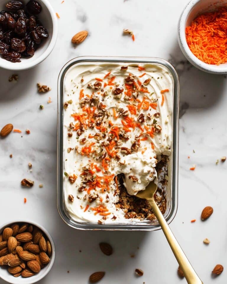 Carrot Cake Overnight Oats Recipe