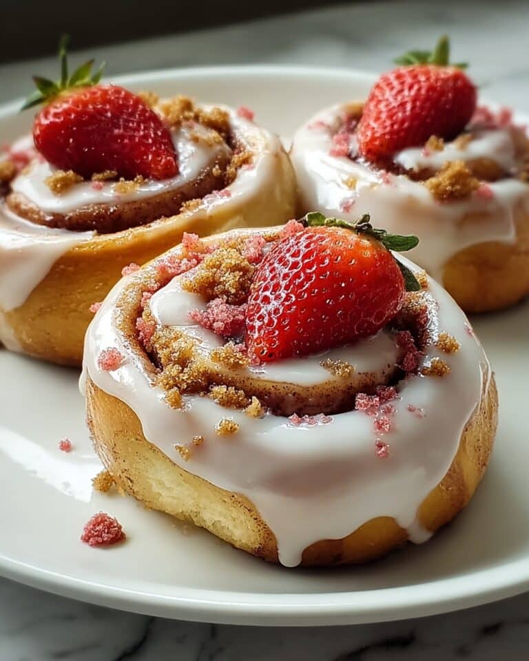 Irresistibly Easy Strawberry Cheesecake Cinnabon Rolls Recipe