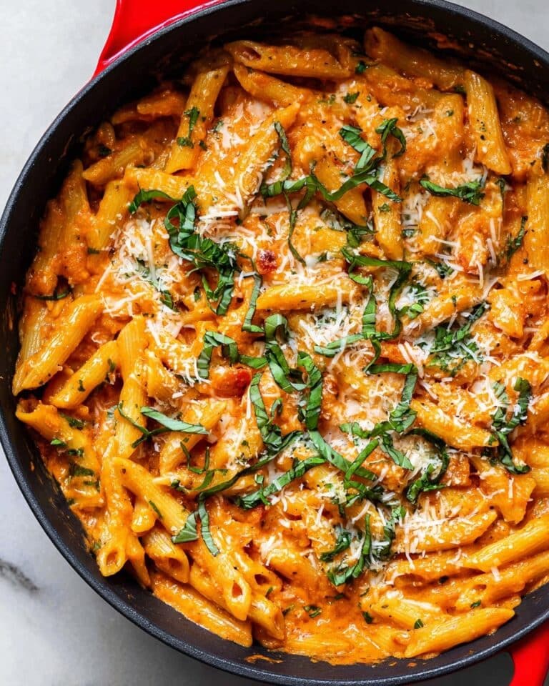 One Pan Creamy Tomato Pasta Recipe
