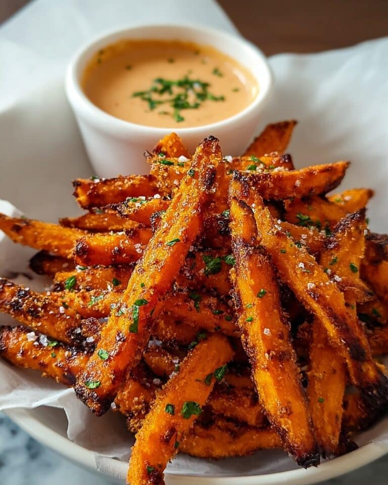 Crispy Oven Baked Sweet Potato Fries Recipe