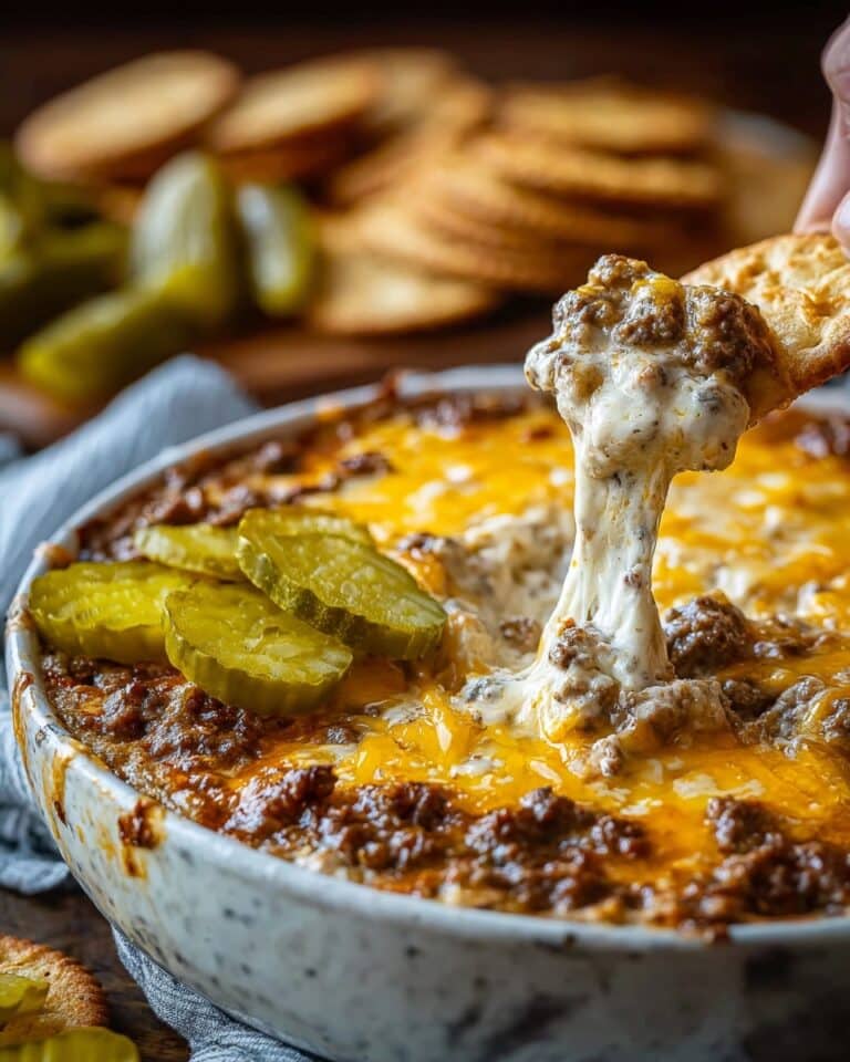 Crockpot Big Mac Dip Recipe