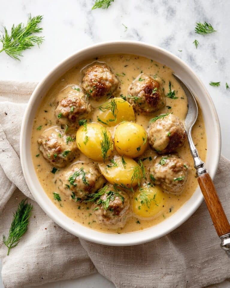 Swedish Meatball Soup Recipe