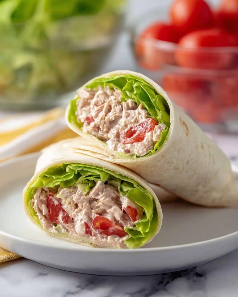 Tuna Wrap Quick Lunch Recipe